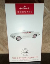 2023 Hallmark Ornament 1953 Chevrolet Corvette 70th Anniversary Limited Ed NIB picture