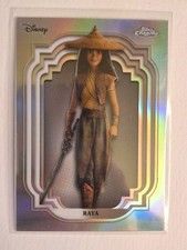 RAYA 2024 Topps Chrome Disney Silver Refractor Card #174 NM/MT picture