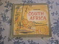 Vintage SATOUR Touring South Africa 1956 Spiral Bound Travel Guide Photos Maps picture