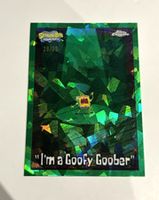 2025 Topps Chrome Sapphire SpongeBob SquarePants #65  I'm a Goofy Goober SP /99 picture