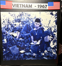 Vietnam 1967=120 Photos + Album(value = $180)  + FREE 3' by 5' American FLAG picture