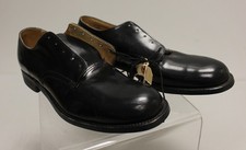 Vintage 1984 US Navy International Shoe Co Service Oxford Dress Shoe - 11.5N picture