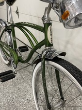 1968 SCHWINN STING-RAY Deluxe Campus Green S2 s7 Center Silverglow Original  picture