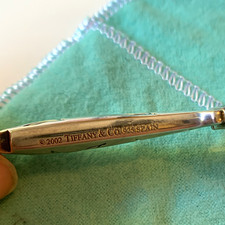 Tiffany & Co. 925 Sterling Silver Bamboo Engraved Magnifying Glass picture