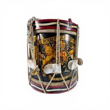 Antique Royal Fusiliers Regimental Side Drum George Potter & Co Aldershot c1920s picture