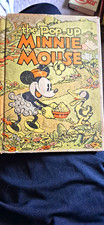 The POP-UP Minnie Mouse 1933, Blue Ribbon Books Walt Disney Studios Antique Book picture