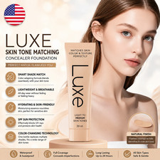 Luxe Color Changing Foundation - Instantly Adapt to Your Skin Tone - Medium 30ml picture
