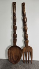 Vintage Fork and Spoon Large 27 1/2