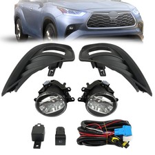 Pair of Front Fog Light Replacement for Highlander picture