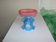 Vintage 1960's Kreiss Psycho Ceramics Blue Headache Figure Ashtray picture