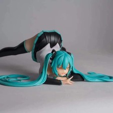Hatsune Miku Figure 9cm Anime GK Standing Statue Desktop Collectible Model Toy picture