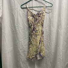 Roberto Cavalli Angels Collection Dress Size 7 Snake Print picture