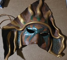  Handmade Leather Masquerade Mask signed by Pablo Maggio Los cabos,  picture