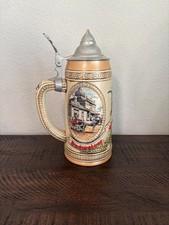 Vintage Budweiser Limited Edition III H Series Beer Stein #79929 Pewter Lid picture