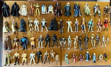 Vintage Star Wars Action Figure Lot Darth Vader Leia R2-D2 C-3PO Troopers Droids picture