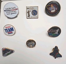 NASA Space Exploration Related Pins Set Of 8 picture