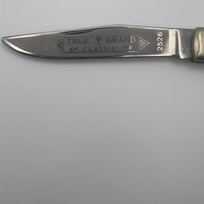 BOKER TREE BRAND CLASSIC SOLINGEN GERMANY RED BONE TRAPPER KNIFE 2526  picture