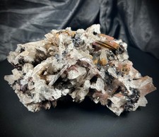 3lb 2oz Spectacular Specularite Specimen on Quartz picture