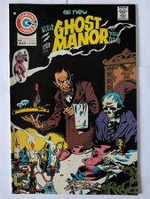 Ghost Manor #22 Steve Ditko Art 1975 Charlton Horror Newton Skeleton Cover VF- picture