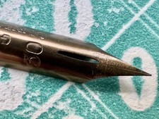 Vintage GILLOTT'S 303 Victoria Pen Hand Grind Ex Fine Flexy DREAM POINT Dip Nib picture