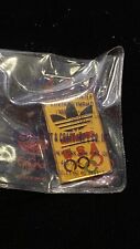 Vintage 1988 Calgary Olympic Games adidas Team USA pin. New In Bag. ~1” Long picture