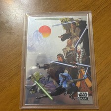 Jedi a La Kurosawa - 2021 Topps Chrome Star Wars Galaxy #88  picture