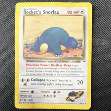 Wizards of the Coast Pokémon Team Rocket Rocket's Snorlax 1st Ed 33/132 picture