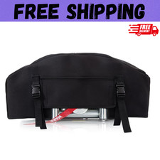 Winch Cover,Heavy Duty UV-resistant Waterproof Winch Protective Cover with Draws picture