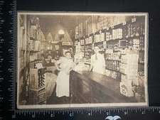1910s NYC Interior Storefront Beer Display Geo. Ehret, Krumenaker, Peter Doelger picture