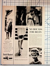 1958 Dutch Masters Cigar Ad & 