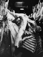 The Halles Of Paris Wholesaler Carrying Cow Carcasses In The Sixties Old Photo picture