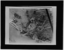 Photo:1940s Aerial Flood Flooded Houses Damage River Scene picture