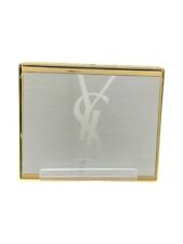 Authentic Yves Saint Laurent Vintage YSL Logo Cigarette Case Gold picture