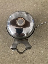 Antique Vintage Chrome Revolving Spinning Bicycle Bell Schwinn Roadmaster picture