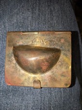 1930s ~ Vintage Brass Sweets, Dumpling, & Gujiya  Mould  Decorative Collectible picture