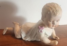 Lovely Large German Bisque Piano Baby.  picture