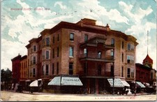 Goodwin Block 1907 Beloit WI Vintage Postcard TP1-3 picture