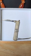 Antique Tufts University Alumni Silver Pocket Knife GVC Needs Cleaning  picture