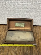 Vintage Butterscotch Translucent Arkansas Oilstone / Sharpening Stone picture