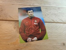 LUIS FIGO signed photo approx 10x14 autograph (3448) COA picture