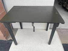VTG 1967 Vietnam War Era US Military Army US heavy dutyFolding Wood Table / Desk picture