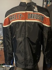 NWT Harley-Davidson Men's Generations Jacket Black Nylon 98537-14VM Medium picture