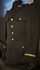 Pre WWII M1938 Cavalry Dress Blue Coat • 3d CAV BDE MECHZ 2D CAV DIV L.O.M. OLC  picture