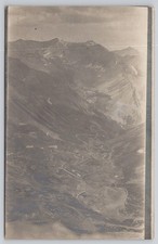 RPPC Unidentified Rugged Mountain Valley Terrain Landscape Unposted picture