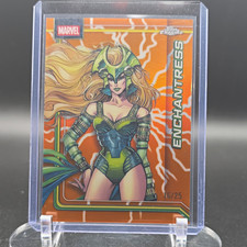 2026 Topps Chrome Marvel Enchantress #035 Serial Numbered 16/25 picture