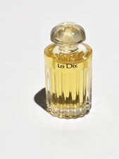 Vintage Balenciaga Le Dix EDT Miniature Rare 1950s Column Flacon picture