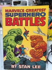 Marvel's Greatest Superhero Battles By Stan Lee Fireside Book picture