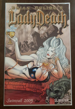 Lady Death Swimsuit 2005 Comic Avatar Press Wraparound Variant Brian Pulido picture