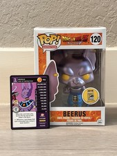 Funko Pop Dragon Ball Z Metallic Beerus #120 SDCC 2016 Exclusive NIB HTF picture