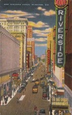  Postcard West Wisconsin Avenue Milwaukee WI picture